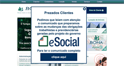 Desktop Screenshot of bonaimoveis.com.br