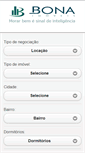 Mobile Screenshot of bonaimoveis.com.br